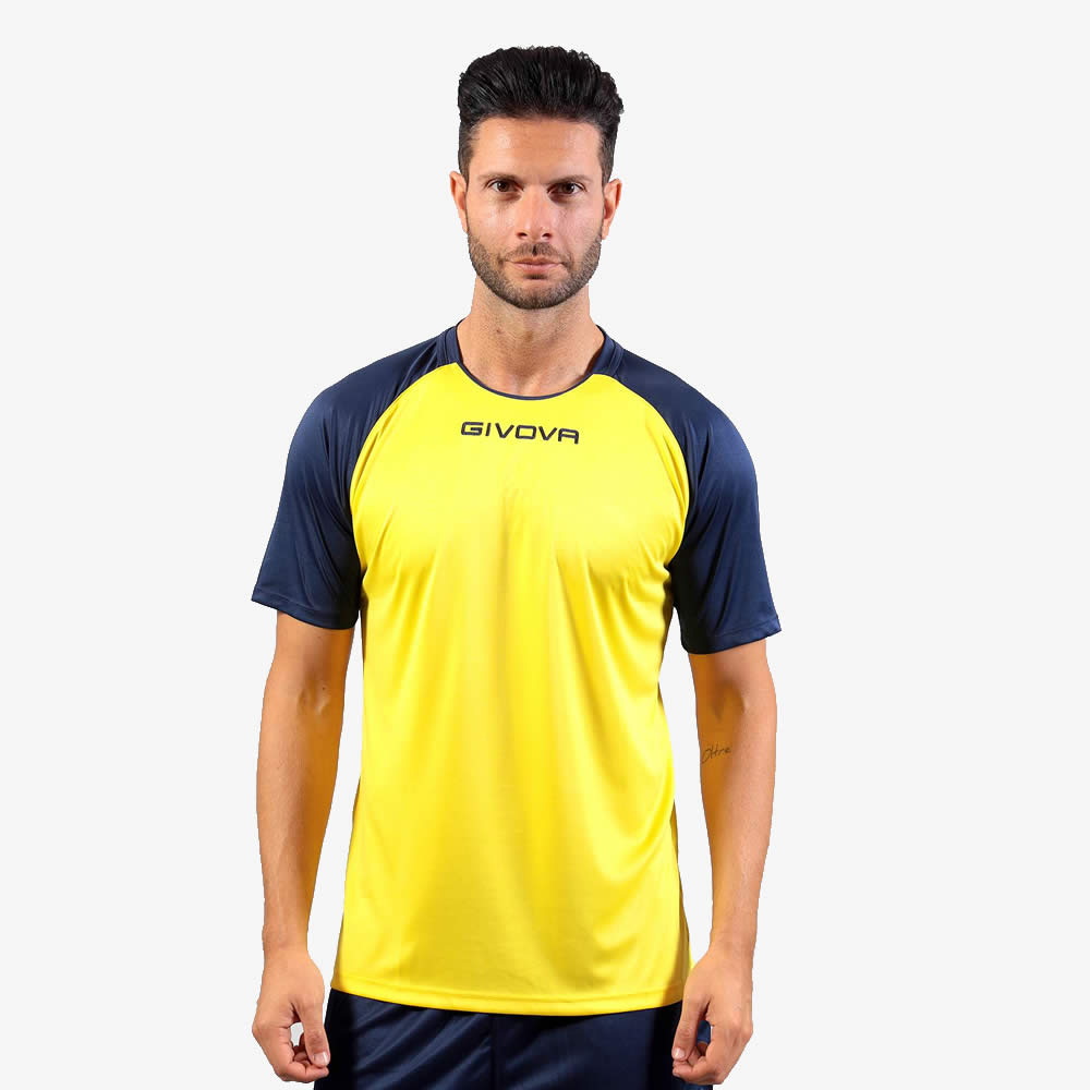 SHIRT CAPO - GIALLO/BLU - immagine 2