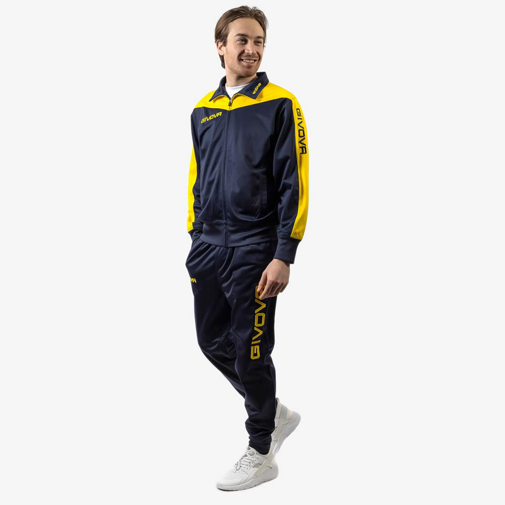 TUTA ROMA - BLU/GIALLO - immagine 2