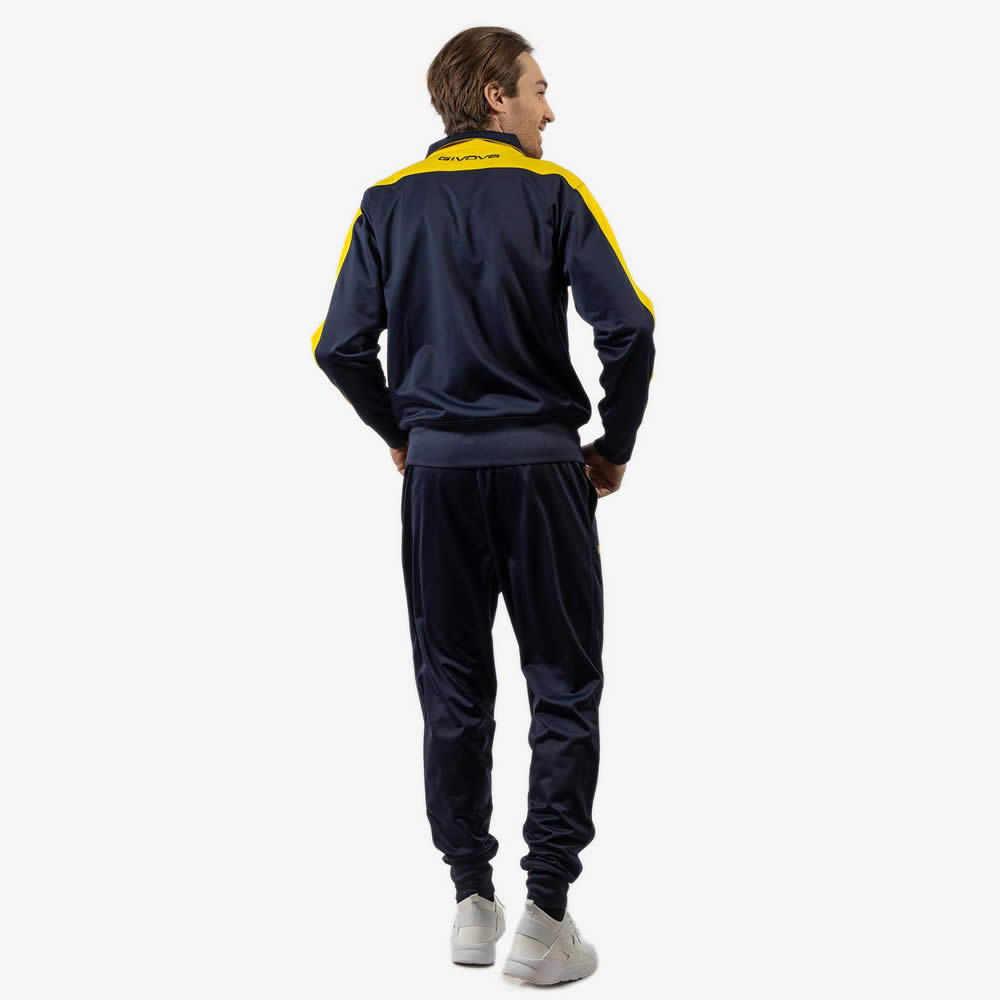 TUTA ROMA - BLU/GIALLO - immagine 3